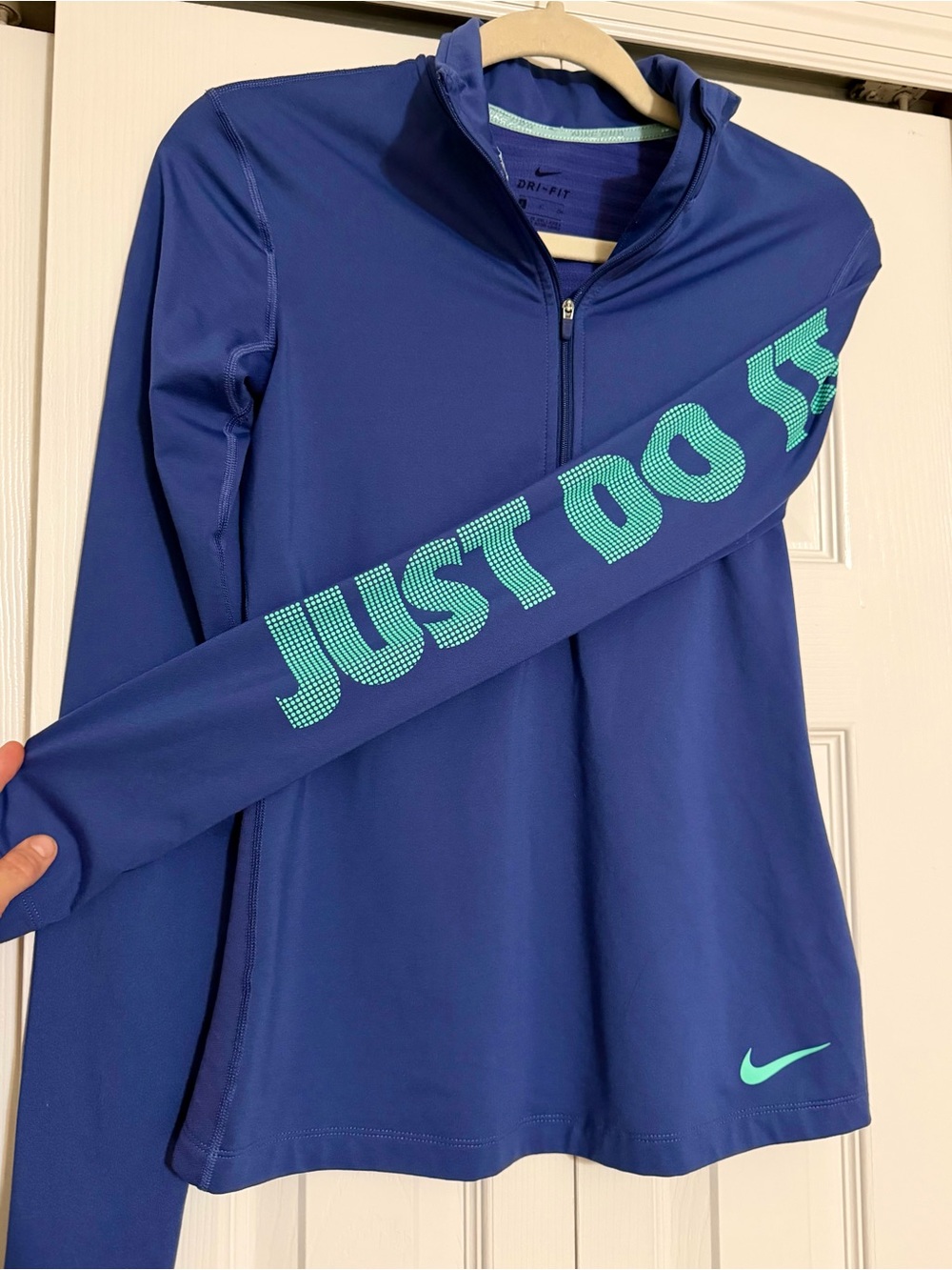Nike Pro Dri-FIT Women's Half Zip Long Sleeve Small